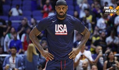 LeBron's clutch layup leads to Team USA win, voted country's flag-bearer | The Herd